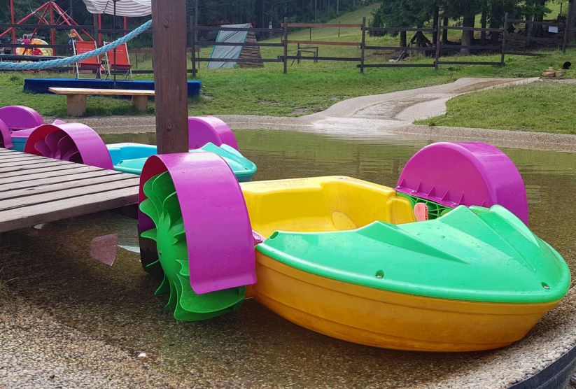 Dětský letní park na Bílé