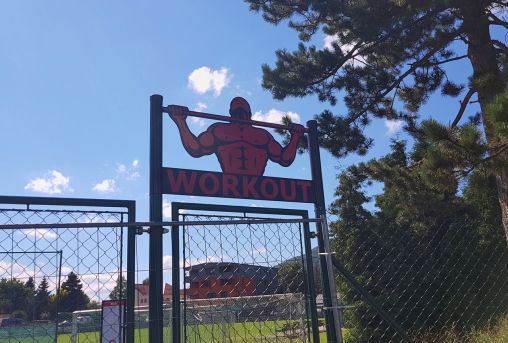 Workoutové hřiště v Čeladné