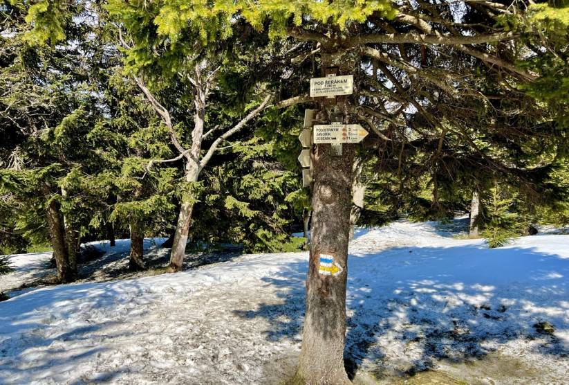 Výlet lanovkou na Šerák a dolů pěšky přes Obří skály