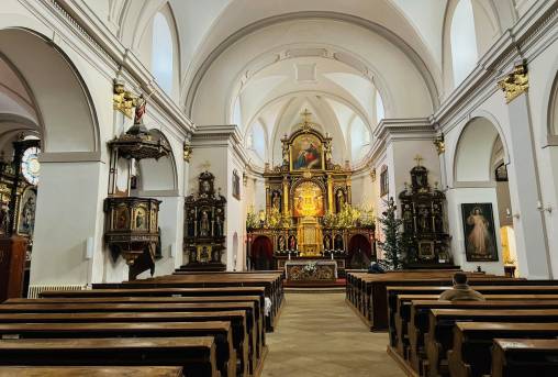 Kostel Nanebevzetí Panny Marie Králíky - Kopeček