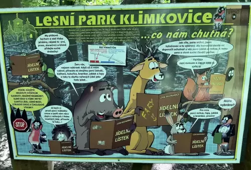 Lesní park v Klimkovicích - o nám chutná