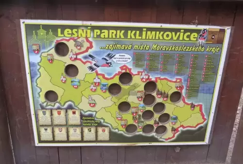 Lesní park v Klimkovicích - zajímavá místa Moravskoslezského kraje