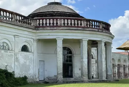 Lichtenštejnský statek Nový dvůr u Lednice - rotunda